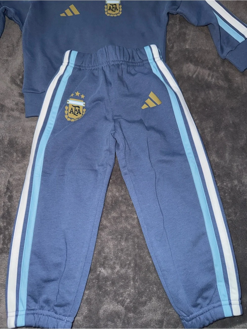 Adidas Argentina Baby Two-Piece Tracksuit Sz 2T